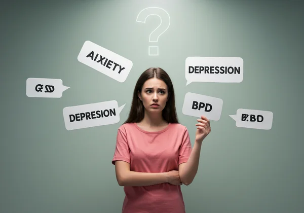 一个女人被各种误诊标签弄糊涂了。