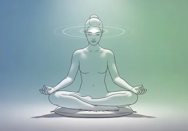 Person using a grounding technique for CPTSD relief