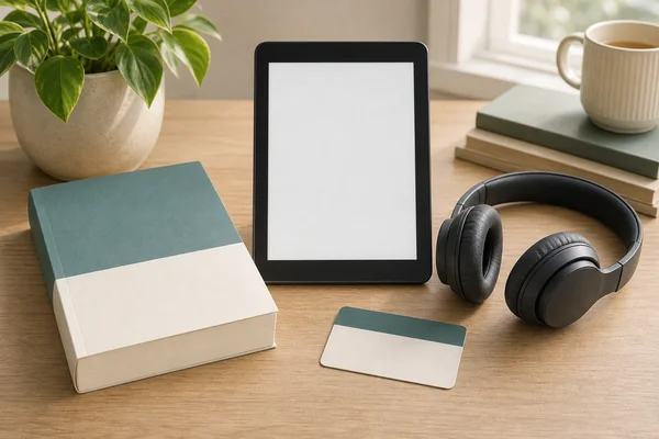 Legal book access choices on a table